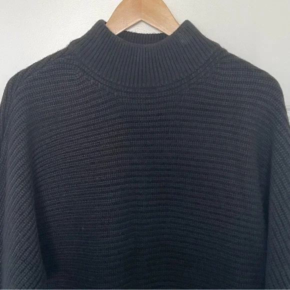 Gianni Bini BlackTurtleneck Long Sleeve Sweater Dress Size Medium - Picture 3 of 6